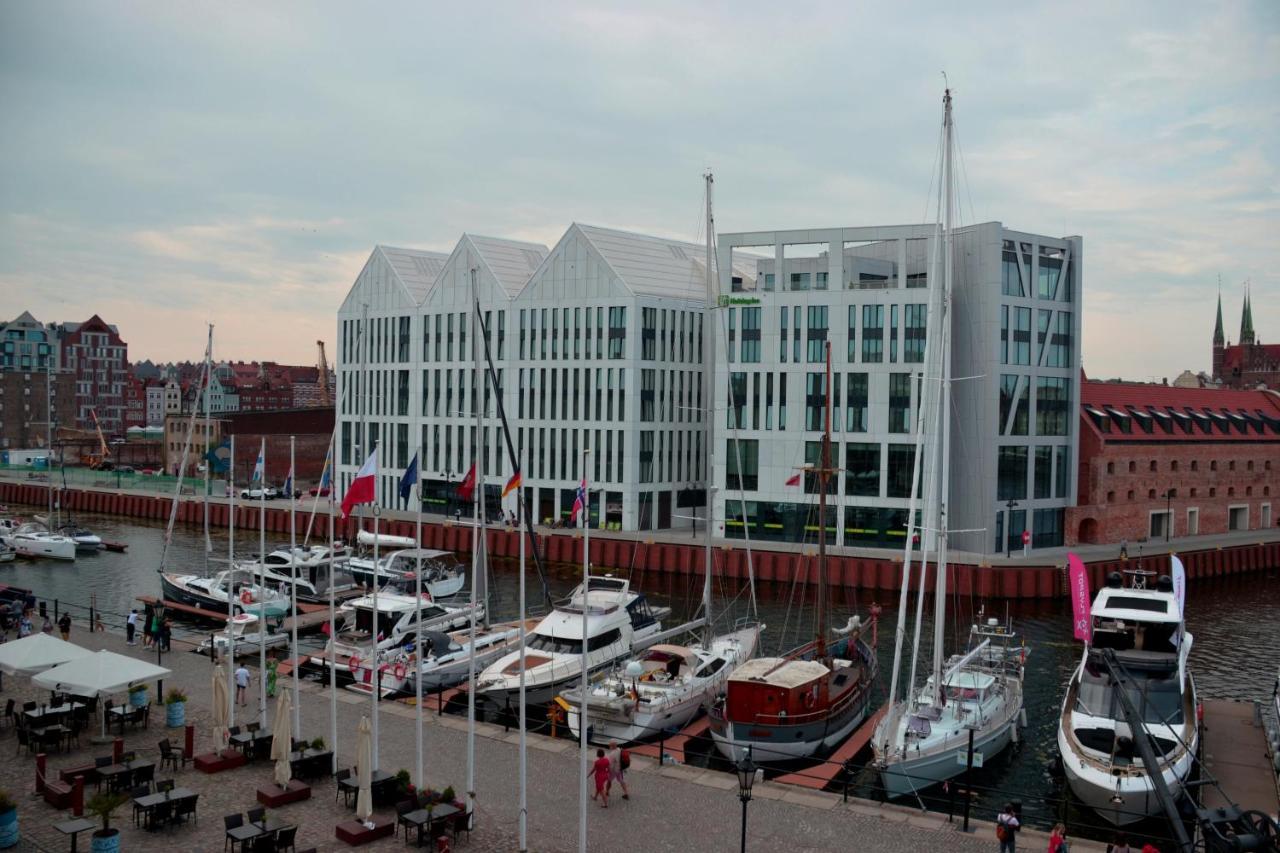 Apartamenty Centrum Nad Motlawa Z Widokiem Na Patio Z Balkonem Gdansk Exterior foto